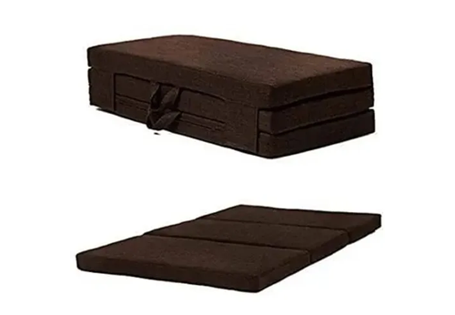 Brown EPE Foam Foldable Mattress