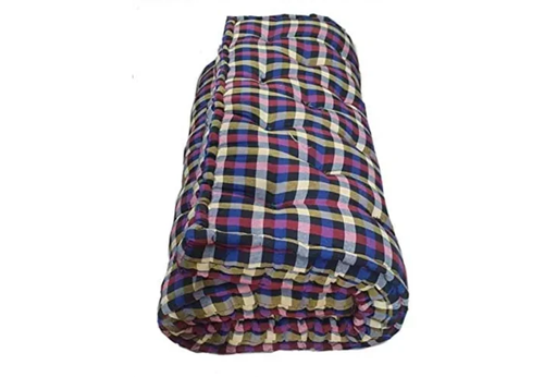 Check Printed Cotton Mattress