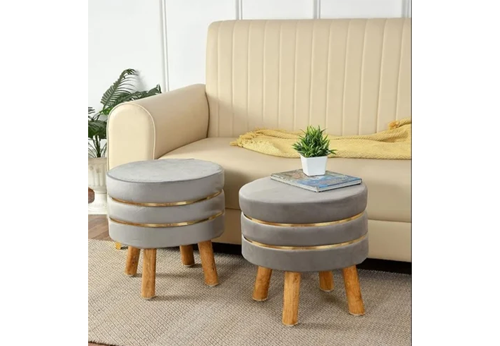 Ottoman Pouffe Stool For Living Room